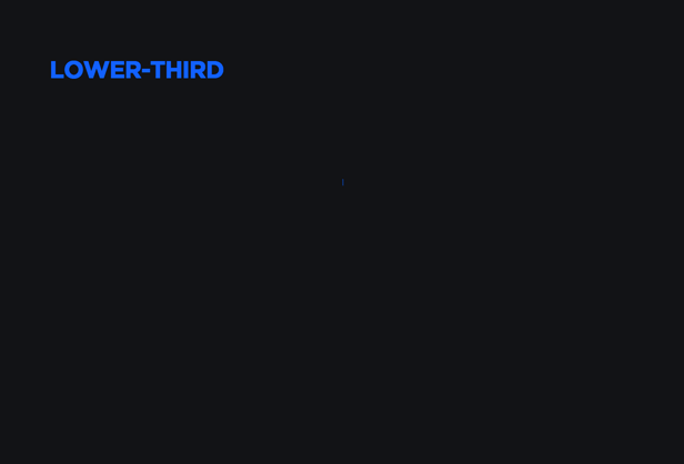 Lower-third vigormotion lower-third